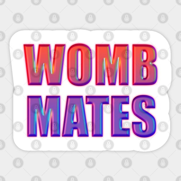 Womb Mates 3 Sticker by LahayCreative2017